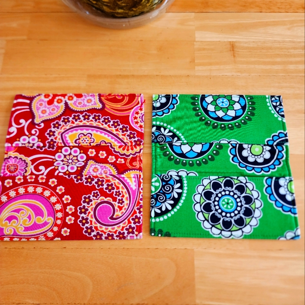2 Vera Bradley Checkbook Covers